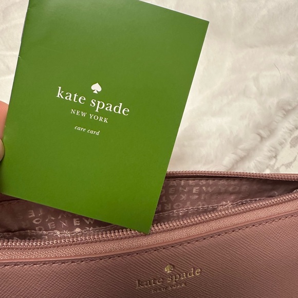 NWT Kate Spade Rose Gold Glitter Crossbody Bag - Picture 5 of 5